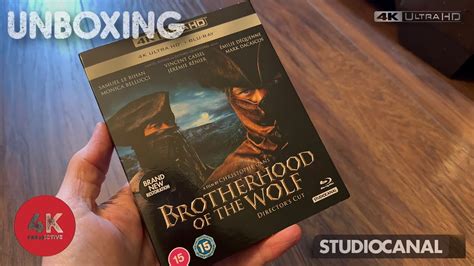 Brotherhood Of The Wolf K Ultrahd Blu Ray From Studiocanaluk Unboxing