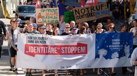 Identitäre Bewegung Demo In Halle Von Behörden Verboten