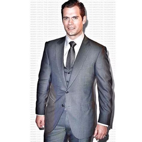 Henry Cavill Suit Inspiration