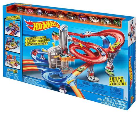 Hot Wheels Auto Lift Expressway Playset Играландия интернет магазин игрушек