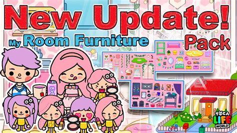 New Update Toca Boca My Room Furniture Toca Life World Home For 7 🏡