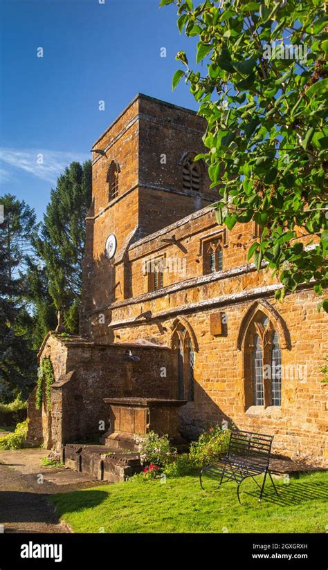 Uk England Oxfordshire Banbury Hornton Late 1100s Church Of St