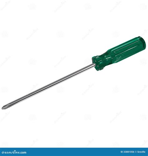 Green Screwdriver Stock Vector Illustration Of Maintenance 33881056