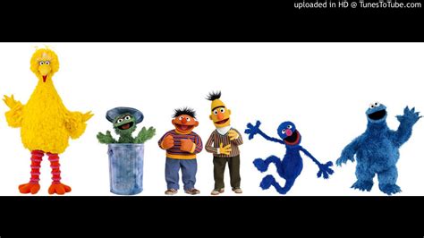 Big Bird Oscar The Grouch Ernie Bert Grover And Cookie Monster Ive