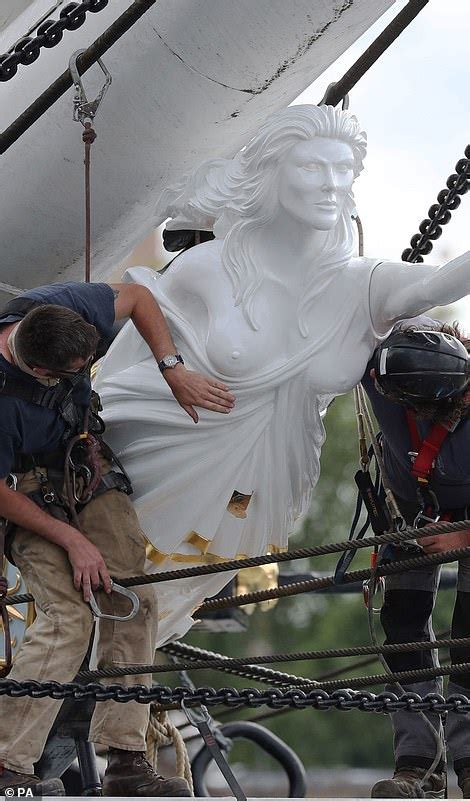 Cutty Sarks New Figurehead Is More Beautiful Less Angry Version Of