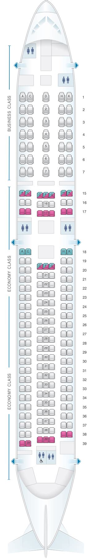 Seat Map Ana All Nippon Airways Boeing B767 300er 202pax Seatmaestro