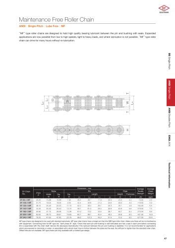 All Sugiyama Chain Co Ltd Catalogs And Technical Brochures