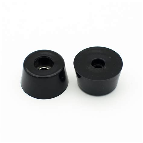 1 Inch Rubber Feet Round Rubber Bumper With Steel Washer Inside