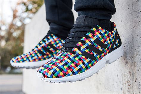 adidas ZX Flux Rainbow Reflective Woven - Sneaker Bar Detroit