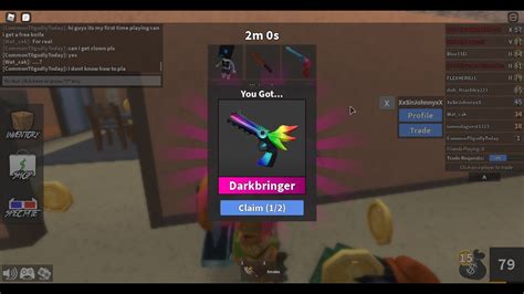 Trading Battle Axe 2 for Chroma Darkbringer and Icey in MM2. - YouTube