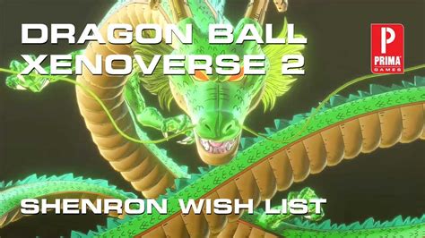 Dragon Ball Xenoverse 2 Shenron Wishes Unlock Hit Eis Nuova Omega Shenron Youtube