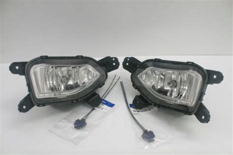 Genuine Oem Front Bumper Fog Lamp Light Complete Kit For Hyundai Kona