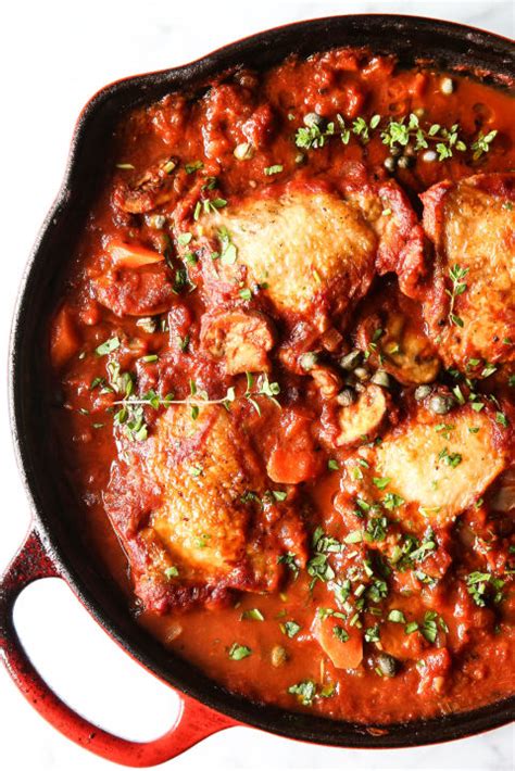 Easy Chicken Cacciatore Recipe How To Make Best Skillet Chicken