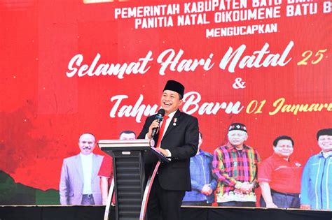 Natal Oikumene Batu Bara Tahun 2022 Ini Harapan Bupati Harian Mistar