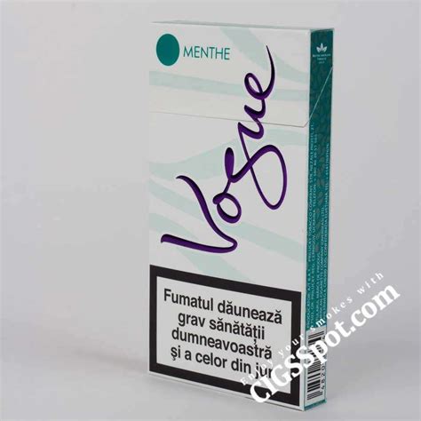 Buy Vogue Menthe Cigarettes Online Vogue Cigsspot