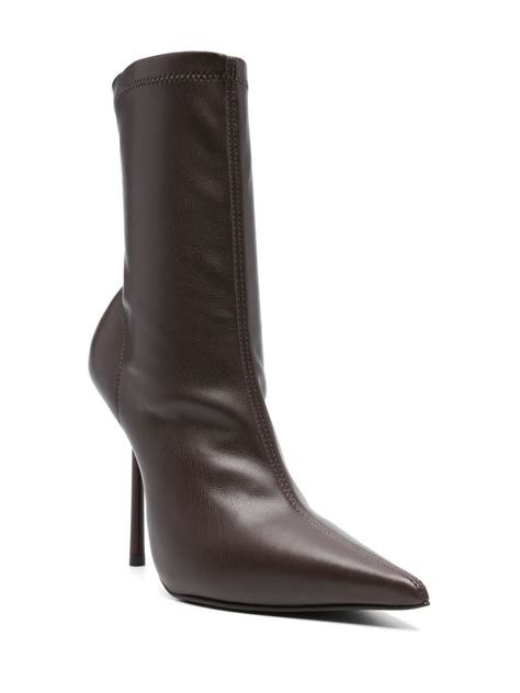 Le Silla 120mm Bella Ankle Boots Brown FARFETCH