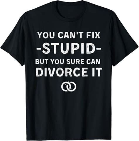 Funny Divorce T Shirts For Men And Women Happily Divorced T Shirt Uk Clothing