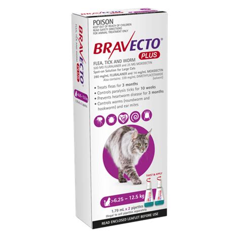 Bravecto Plus Cat Kg Pk