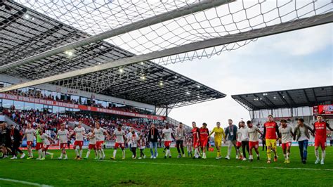 Quintett fünfstellig Das Zuschauer Ranking in der 3 Liga kicker