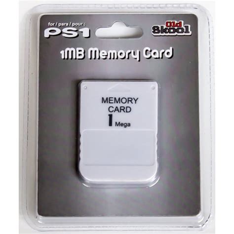 PS1 Memory Card for Sony PlayStation 1 (1MB) - Walmart.com - Walmart.com