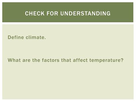 Ppt Science ~ Chapter 9 Climate Powerpoint Presentation Free Download Id1910196