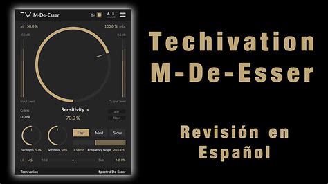 Techivation M De Esser Revisi N En Espa Ol Youtube