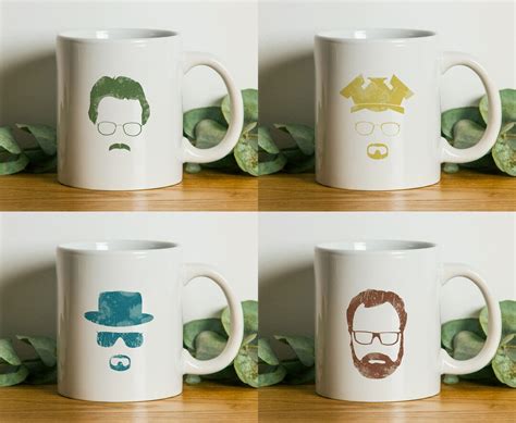 Walter White Ceramic Mug Breaking Bad Coffee Mug Heisenberg Etsy