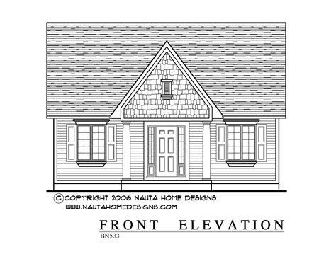 BN533- Custom Designed Bungalow House Plan – Nauta Home Designs