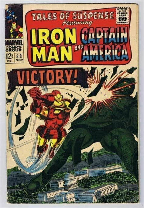 Tales Of Suspense Original Vintage Marvel Comics Iron Man Capt