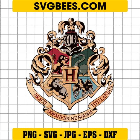 Hogwarts Crest Template