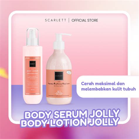 Jual Scarlett Whitening Body Serum Jolly Body Lotion Jolly Jakarta Utara Scarlett