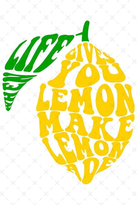 When Life Gives You Lemon Make Lemonade SVG Lemonade Svg Lemon Svg