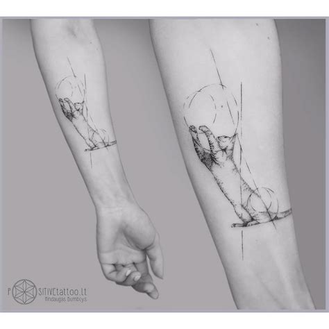 Geometric Cat Tattoo - Best Tattoo Ideas Gallery