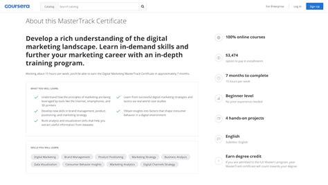 Mastertrack Courseras Newest Micro Credential — Class Central