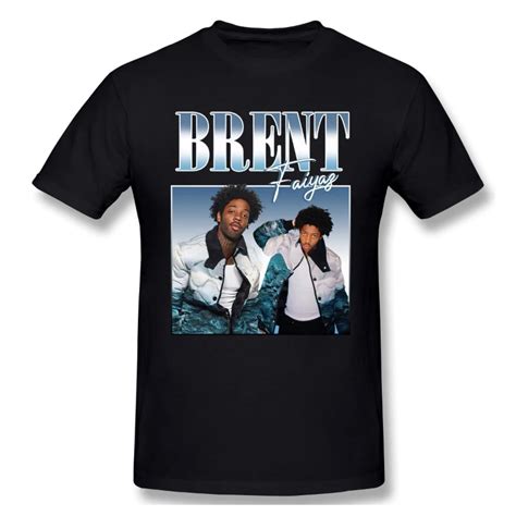 Brent Faiyaz Unisex Shirt Inspiring Vintage 90s Hip Hop Rap Tour Music