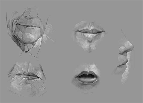 Artstation Portrait Studies And Sketches Mauro Belfiore