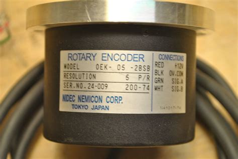 Nidec Nemicon Corp 0EK 05 2BSB Rotary Encoder OEK 05 2BSB For Sale