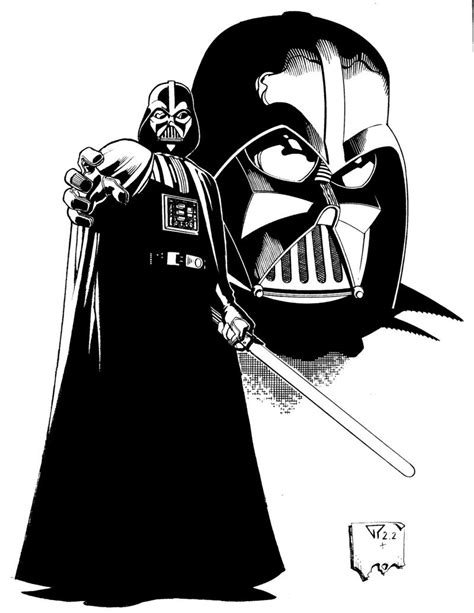 Darth Vader Cartoon Drawing At PaintingValley Explore Collection