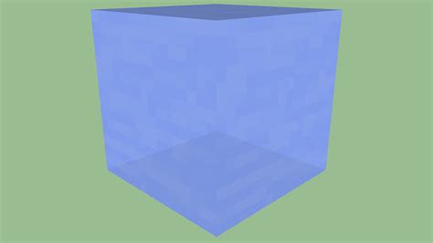 Minecraft Water 'Block' by Zapperier | 3D Warehouse