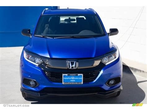 2019 Aegean Blue Metallic Honda Hr V Sport 131244923 Photo 3