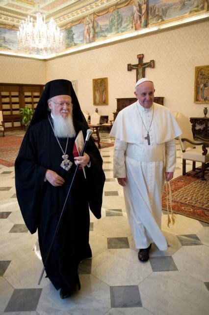 Historic Meeting Between Patriarch Bartholomew And Pope Francis ΤΟ ΒΗΜΑ