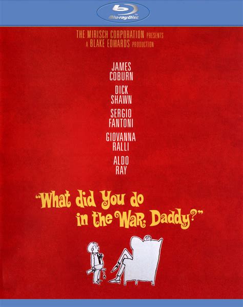 Best Buy What Did You Do In The War Daddy Blu Ray 1966