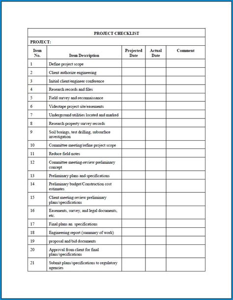 Fascinating Project Management Memo Template | Memo template, Checklist ...