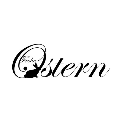 Motivstempel Ostern Hase Frohe Ostern Stempel Malter