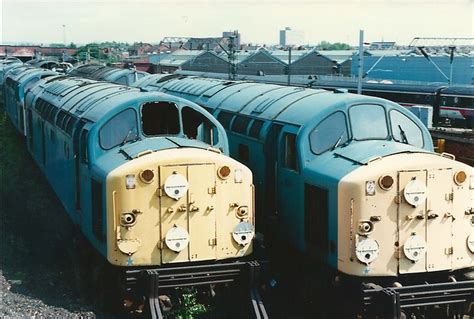 Withdrawn Class 40 Diesel Locomotives Crewe Loco Works Flickr Photo Sharing