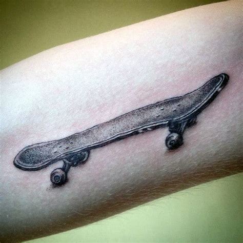 100 Skateboard Tattoos For Men Cool Designs Part Two