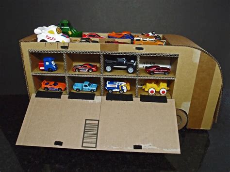 Cardboard Car Garage Hello Wonderful