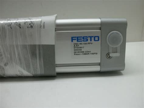 Festo Dnc Ppv A Kp Pneumatic Cylinder W Clamping