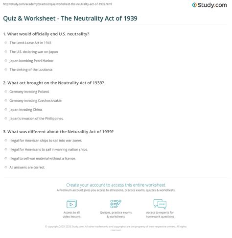 Neutrality Act Of 1939