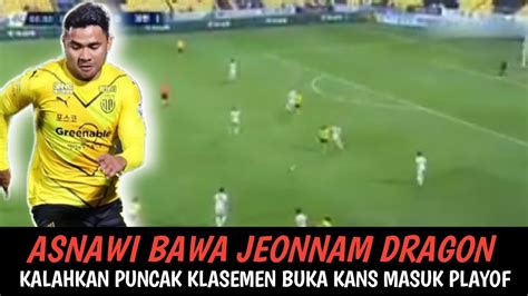 Asnawi Mangkualam Bawa Jeonnam Dragons Kalahkan Pemuncak Klasemen Buka